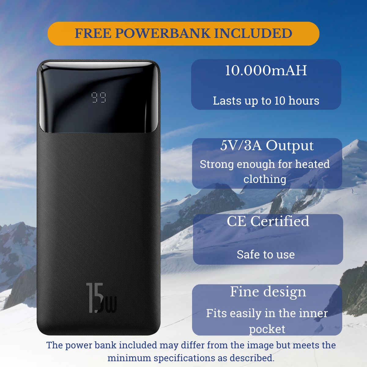 Verwarmde Bodywarmer Dames | Roze/Zwart | GRATIS Powerbank + Ebook